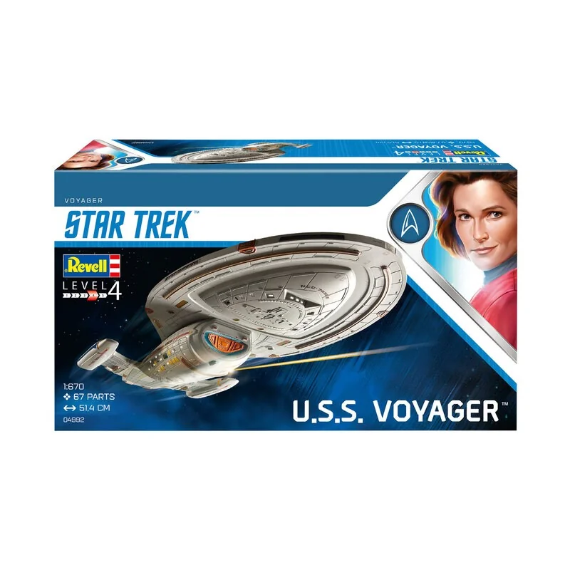 Maqueta Revell USS Voyager con 1001hobbies (Ref.04992)