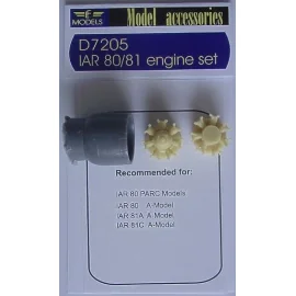 IAR-80/81 engine set (diseñado para ser ensamblado con maquetas de the A Model)