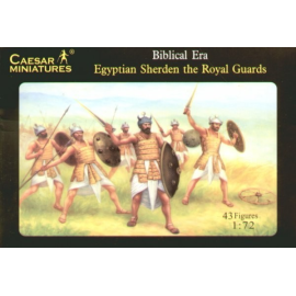 Egyptian Sherden Warriors and the Royal Guard