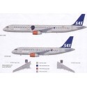 Airbus A319 and A320. SAS SCANDINAVIAN AIRLINES. Registrations and Names for all fleet