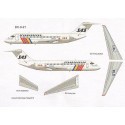 Douglas DC-9/MD-80/MD-82/MD-90 SAS all Norwegian registered colour schemes