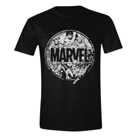  Camiseta Marvel Character Circle