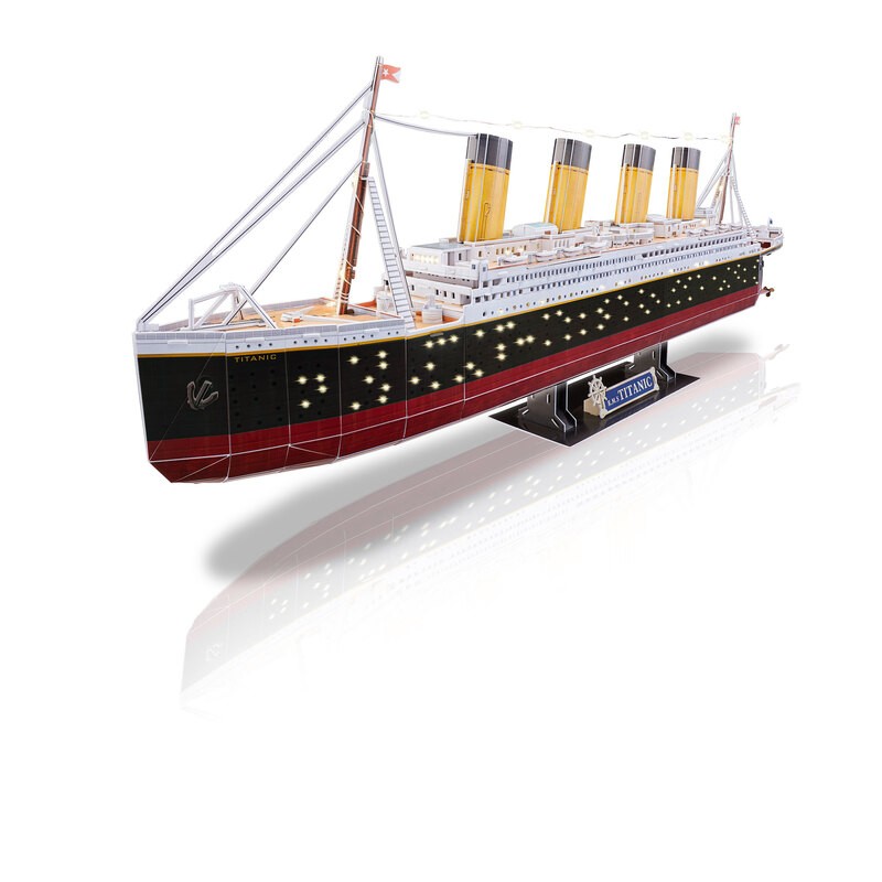 Puzzle en carton tridimensionnel 3D Titanic modèle – Grandado