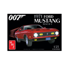 Maqueta James Bond 1971 Ford Mustang Mach I 1:25