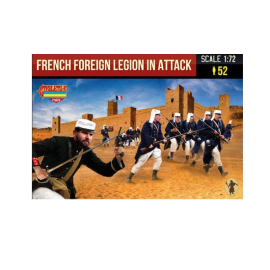 Figuras Legión francesa. al ataque