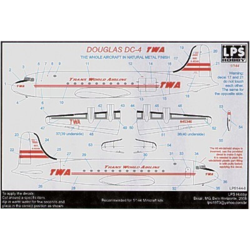 Douglas DC-4 TWA