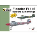 Fieseler Fi 156 Storch Colour and Markings with 1:48 decals 