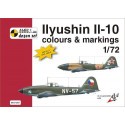 Ilyushin Il-10 Colour and markings and decals 1:72