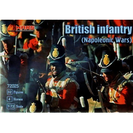 Figuras English Napoleonic infantry