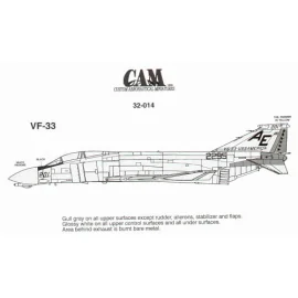 F-4J Phantom 152295 AE/201VF-33 Tarsiers USS America