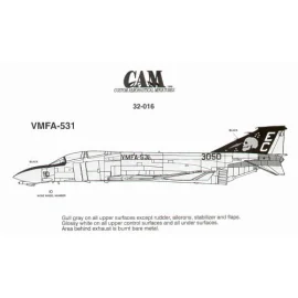 F-4N Phantom 153050 EC/10 VMFA-531 Grey Ghosts