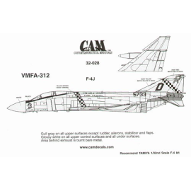 F-4J Phantom 155733 DR/3 VMFA-312 Checkerboards