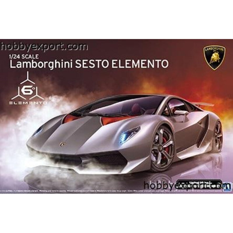 Maqueta Aoshima LAMBORGHINI SESTO ELEMENTO con 1001hobbies ()