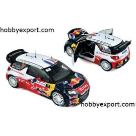 Miniatura CITROEN DS3 WRC LOEB FRANCIA 2012