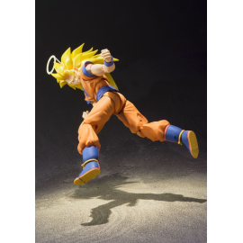 Figura de acción de Dragonball Z SH Figuarts SSJ 3 Son Goku 16 cm