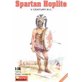 Figuras históricas Spartan Hoplite V century B.C.