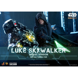  Figura de acción de Star Wars The Mandalorian 1/6 Luke Skywalker (Versión Deluxe) 30 cm
