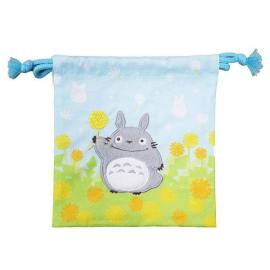  Mi Vecino Totoro Duffel Bag Totoro con Flores 20 x 19 cm