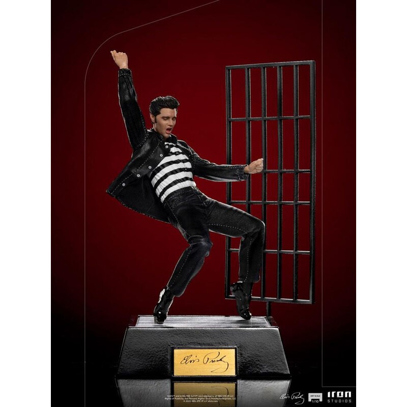 Estatuilla de Elvis Presley 1/10 Art Scale Jailhouse Rock 23 cm