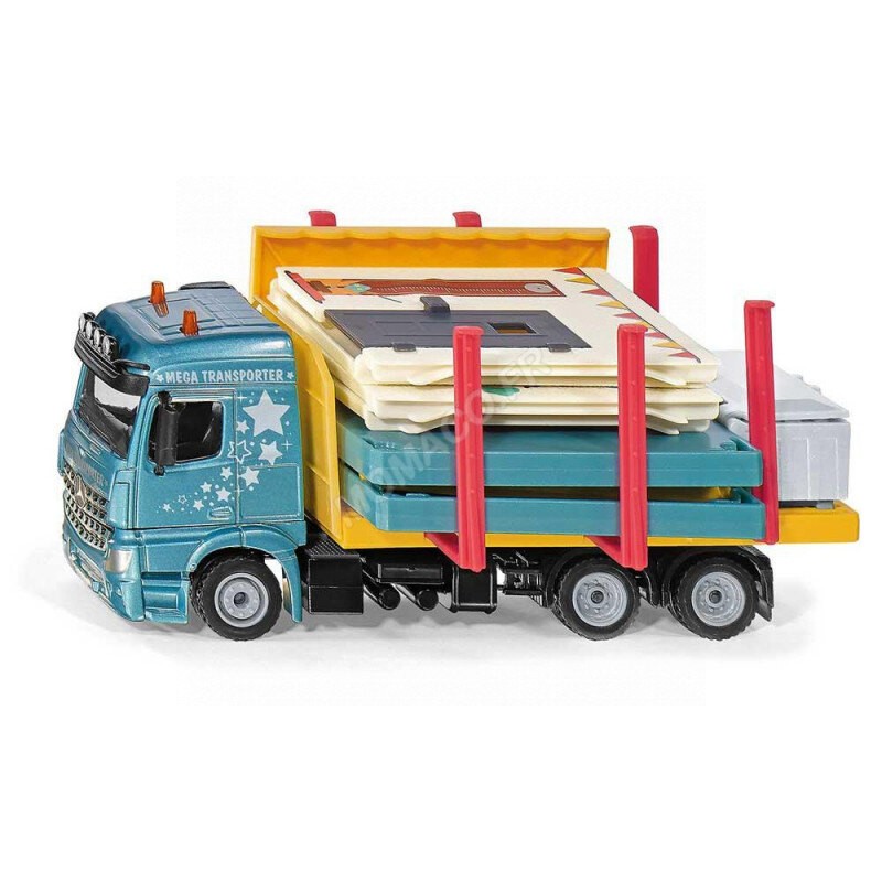 Maqueta de camión Siku TRANSPORTADOR PARA CASAS PREFABRICADAS...