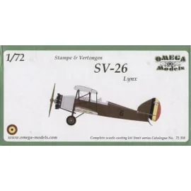 Stampe & Vertongen SV-26 Lynx. Decals Belgium