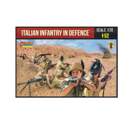 Figuras Infantería italiana en defensa