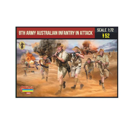 Figuras 8.a infantería australiana en ataque