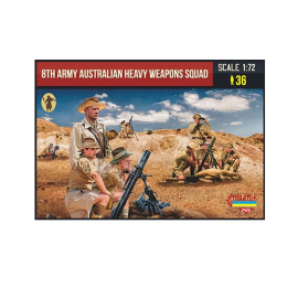 Figuras 8 ° Escuadrón Australiano de Armas Pesadas