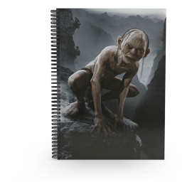  Cuaderno Efecto 3D Gollum El Señor de los Anillos