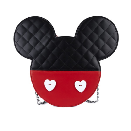  Disney Loungefly Mickey And Minnie Valentines Reversible Handbag