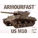 M10 US Tank Destroyer: the pack includes 2 snap together tank kits