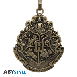  HARRY POTTER - Llavero 3D "Emblema de Hogwarts" MADE IN FRANCE 