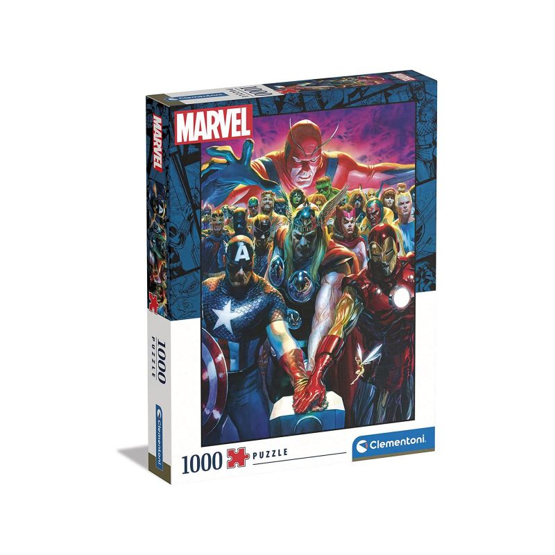 Puzzle Clementoni Puzzle 1000 piezas - Disney - Marvel Avengers