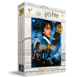 Harry Potter Puzzle Efecto 3D Piedra Filosofal 100pcs