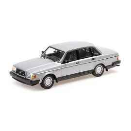 Miniatura Volvo 240 gl plata 1986