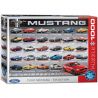 Puzzle Rompecabezas Eurographics Evolution Ford Mustang de 1000 piezas