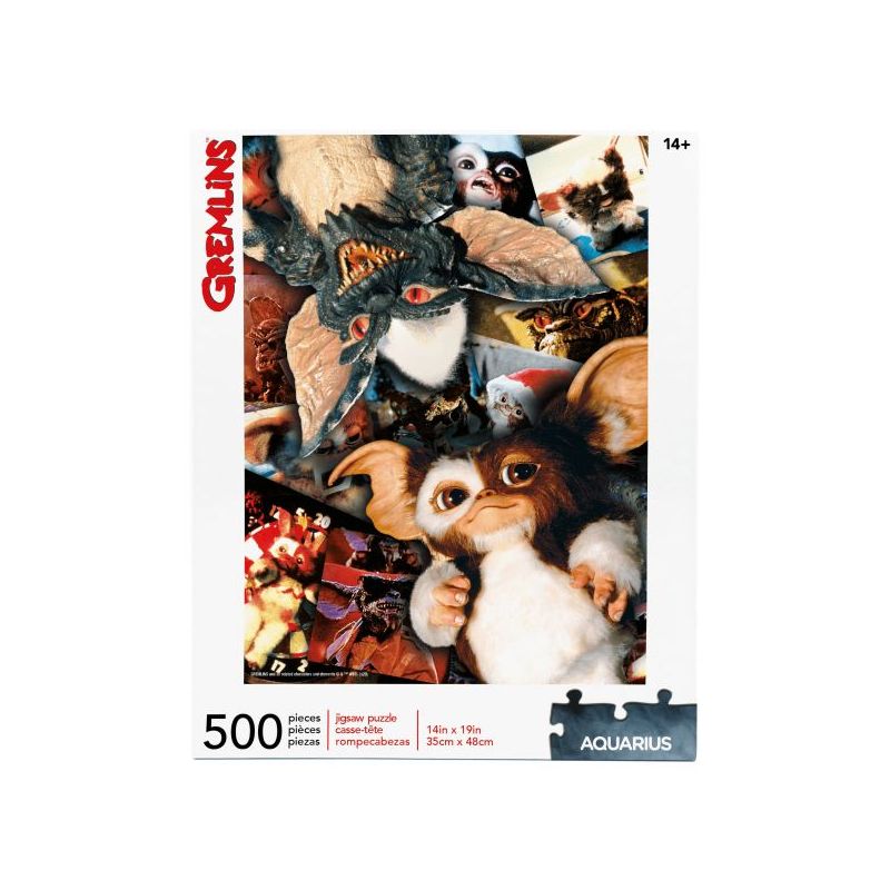  Puzzle 500 piezas Acuario Gremlins collage