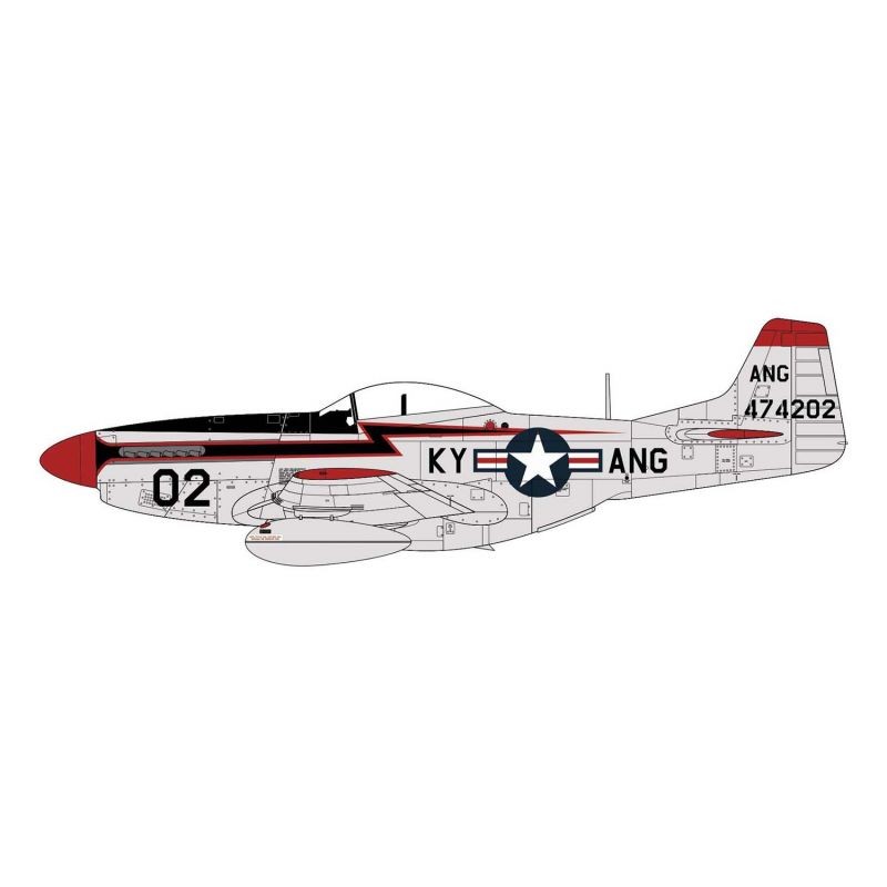 Maqueta Revell Mustang P-51D norteamericano con 1001hobbies (Ref