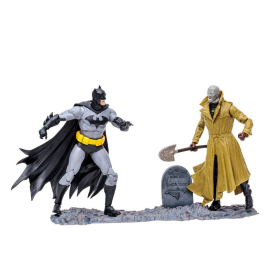  Paquete de 2 figuras de coleccionista de DC, paquete múltiple de Batman vs. silencio 18cm