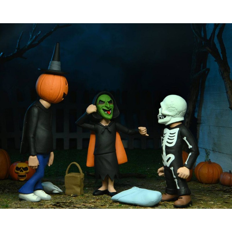 Figuras de Halloween 3: Sorcerer's Blood Pack 3 Toony Terrors Trick or Treaters 15 cm
