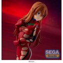 EVANGELION: 3.0+1.0 Thrice Upon a Time Estatua PVC SPM Asuka Langley En La Playa 21 cm