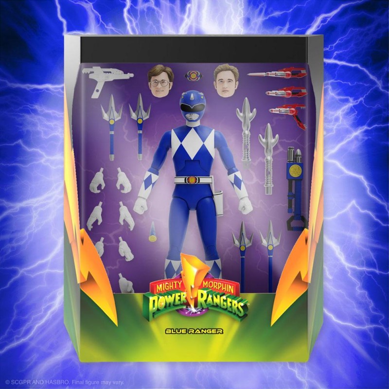 Mighty Morphin Power Rangers Figura de acción Ultimates Blue Ranger 18 cm
