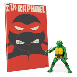  Figura y cómic Teenage Mutant Ninja Turtles BST AXN x IDW Raphael Exclusive 13 cm
