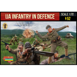 Figuras Infantería IJA en Defensa Segunda Guerra Mundial