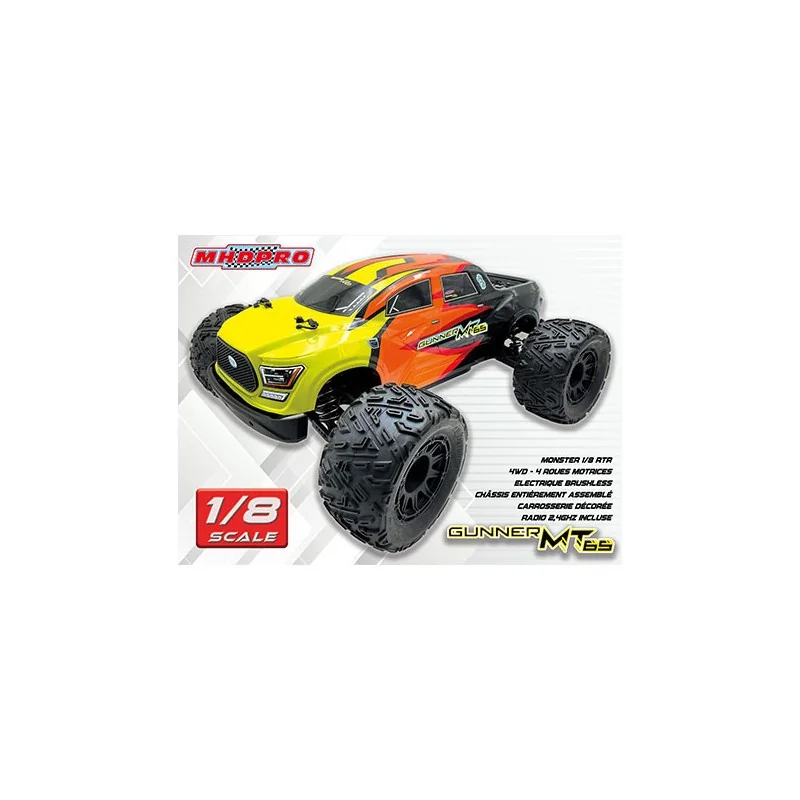 Buggy RC Mhdpro Versión kit coche teledirigido GUNNER Monster 6S