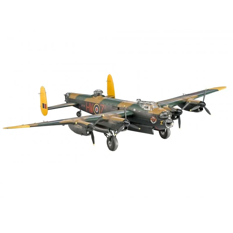 Avro Lancaster Mk.I/III (new tooling. Not Hasegawa). (The 4th picture shows the Revell Avro Lancaster with decals available sepa