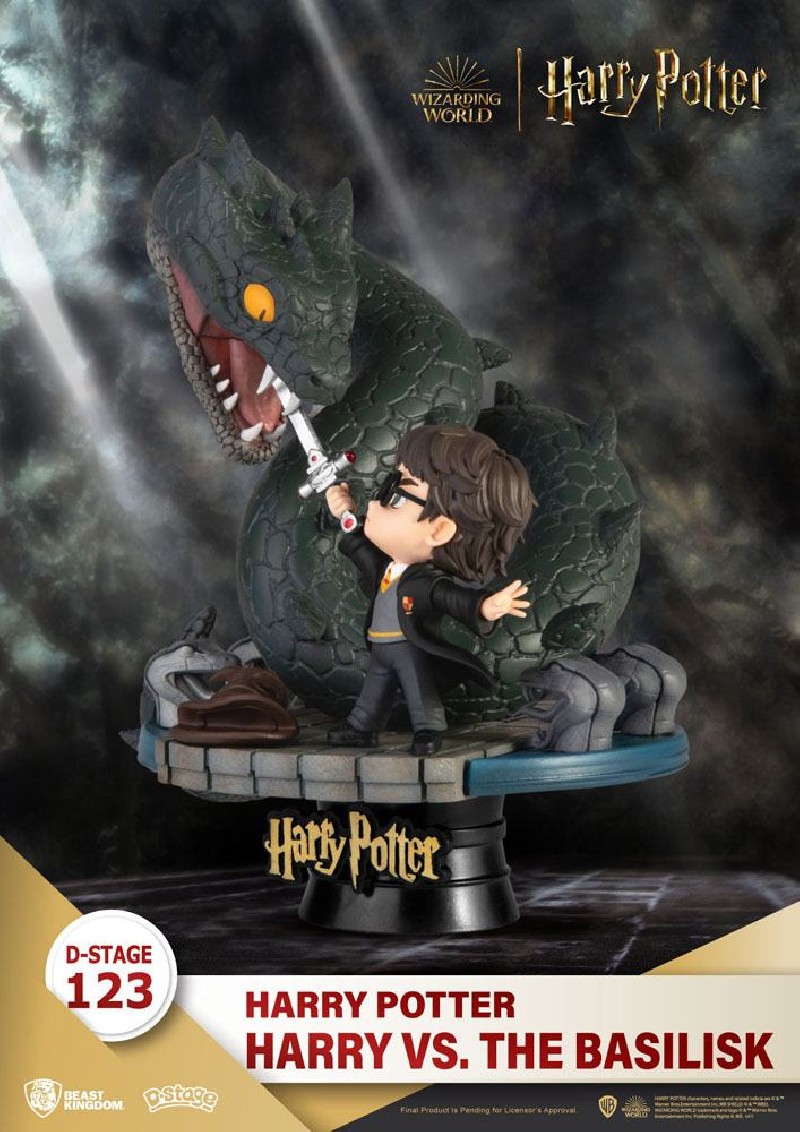 The Noble Collection Figura Coleccionable Basilisco, Harry Potter