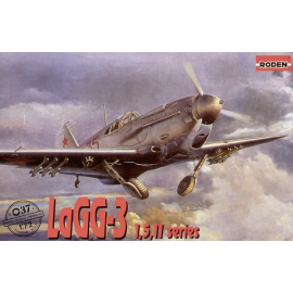 Maqueta de avión LaGG-3 series 1 5 11