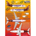 Boeing 737-300 WP Western Pacific N950WP Stardust Las Vegas includes photo etch parts. Designed to fit Skyline kit SKY4403A