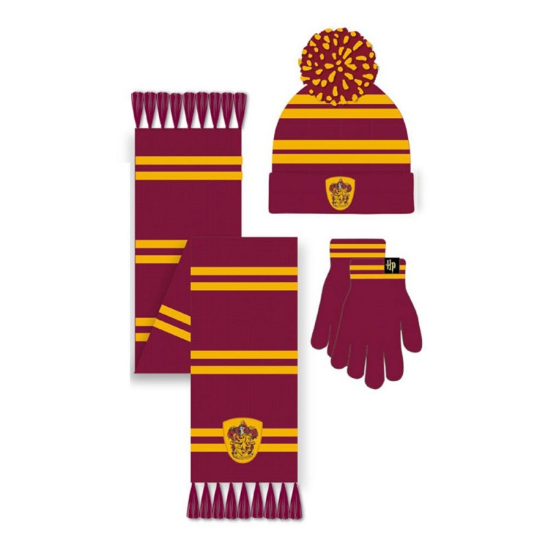 CONJUNTO 2 PIEZAS BUFANDA HARRY POTTER GRYFFINDOR